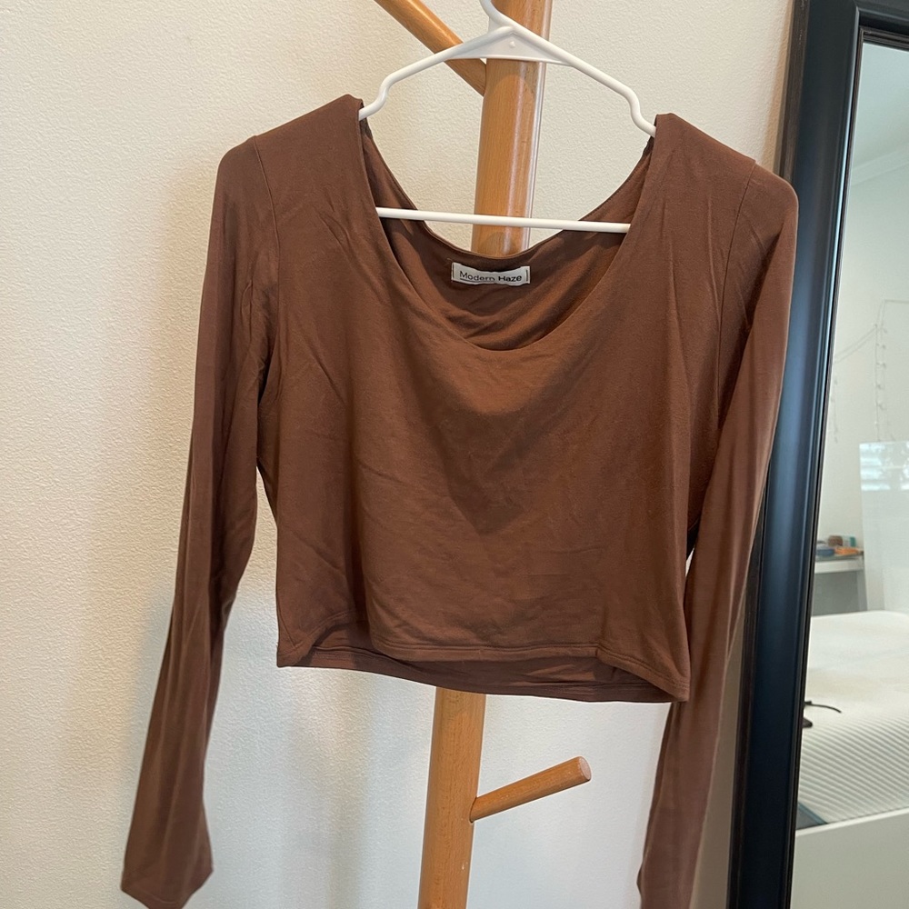 Brown long sleeve